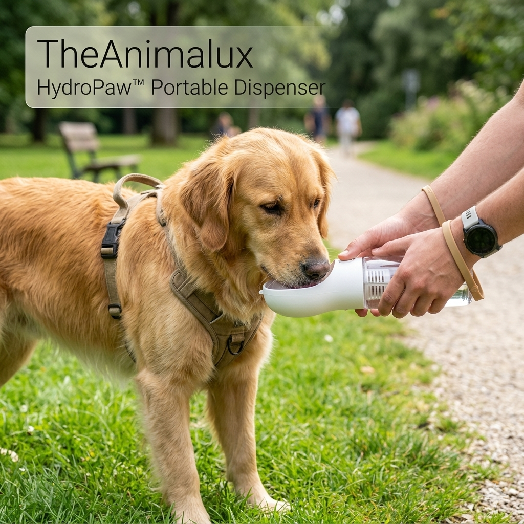 Portable Pet Water Bottle Dispenser
